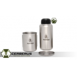 Pathfinder Stainless Steel Water Bottle and Nesting Cup