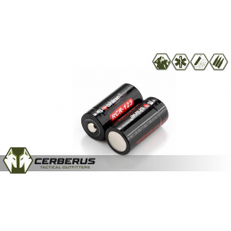 SoShine CR123 650mAh...