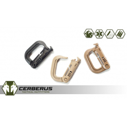 Grimloc Tactical Molle Carabiner x2 Pack