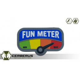 MSM Fun Meter 3in PVC Morale Patch (Color: FullColor)