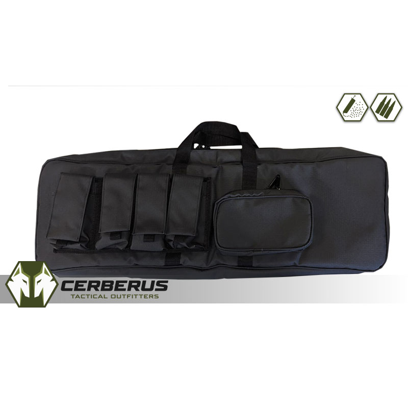 Cerberus AR15 Backpack Rifle Bag - Ripstop Black