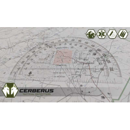 D-Tactical Map 230mm...